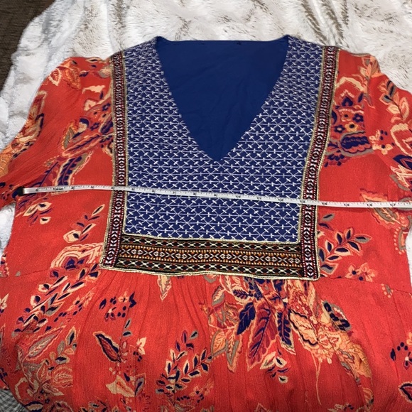 R D & Koko by Anthropologie Bohemian embroidered Blouse - Picture 6 of 11